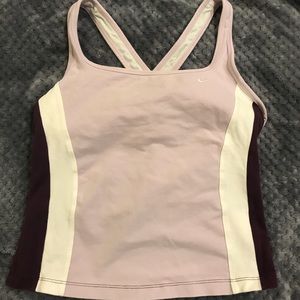 EC purple Nike workout tank top sz L